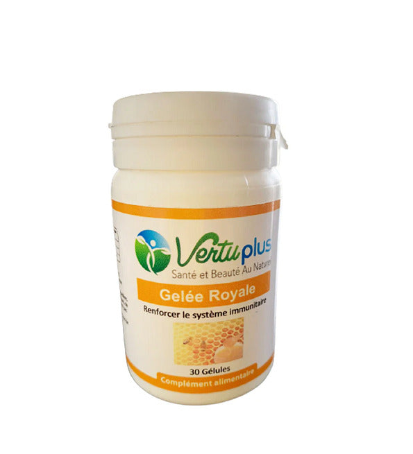 VERTUPLUS Vertu Plus Gelée Royale Pollen 30 Gélules