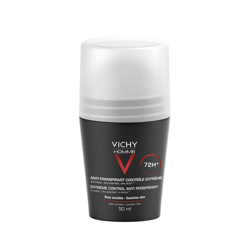 Vichy Déodorant Bille 72H Peau Sensible Homme 50ml